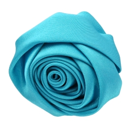 Small Satin Rose Knot