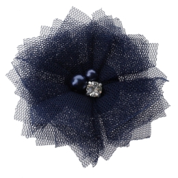 2.5" Folded Tulle Flower