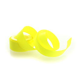 Neon Yellow Textured Grosgrain Ribbon