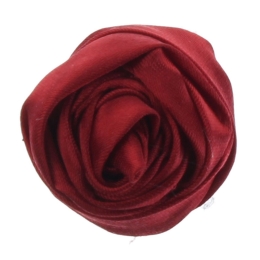 Clearance 1.25" Small Satin Rose Knot