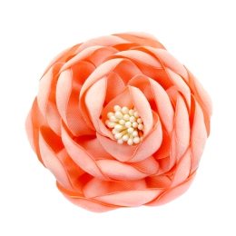 2.5" Open Ranunculus Fabric Flower