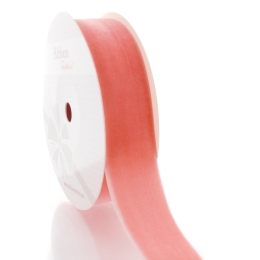 Light Coral Velvet Ribbon