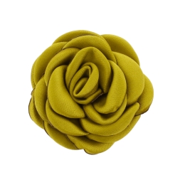 1.75" Singed Edge Rose Fabric Flower