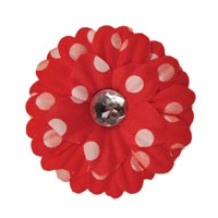 2.25" Polka Dot Daisy