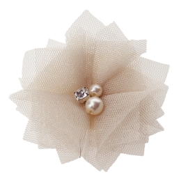 2.5" Folded Tulle Flower