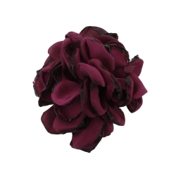 2" Open Rose Fabric Flower