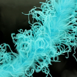 Curly Ostrich Marabou Feather Boa