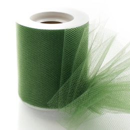 Moss Green Tulle